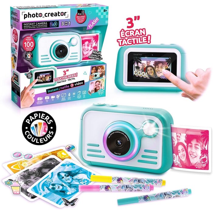 Canal Toys Digitale Sofortbildkamera für Kinder - 32 MP - Bis zu 40% Rabatt