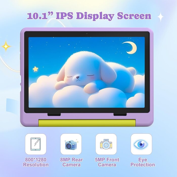 Kindertablet 10,1 Zoll - Robust & Augenschonend - Jetzt bis zu 41% sparen
