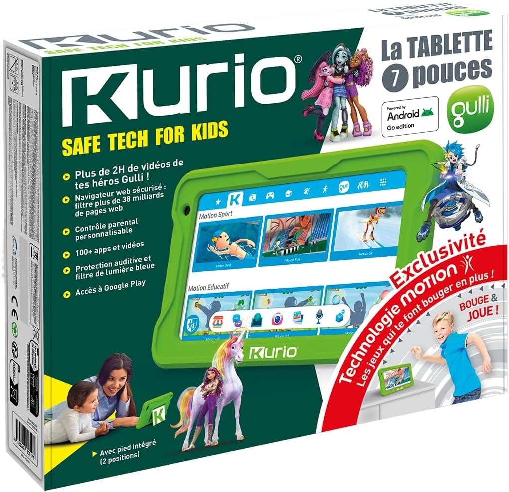 Kindertablet 7 Zoll, 32GB Android 15 - Interaktiv & Sicher - bis zu 41% Rabatt