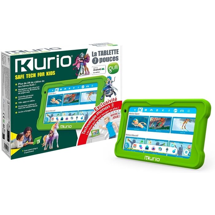 Kindertablet 7 Zoll, 32GB Android 15 - Interaktiv & Sicher - bis zu 41% Rabatt