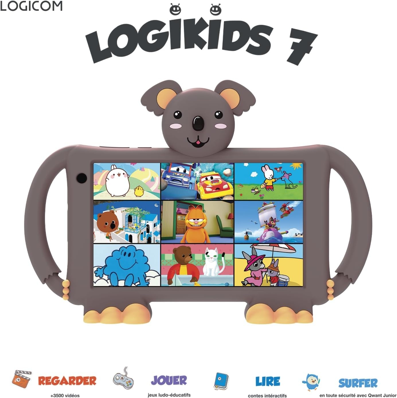 Kinder-Tablet Android 13, 7 Zoll, 32GB - Inkl. Schutzhülle - Bis zu 40% Rabatt