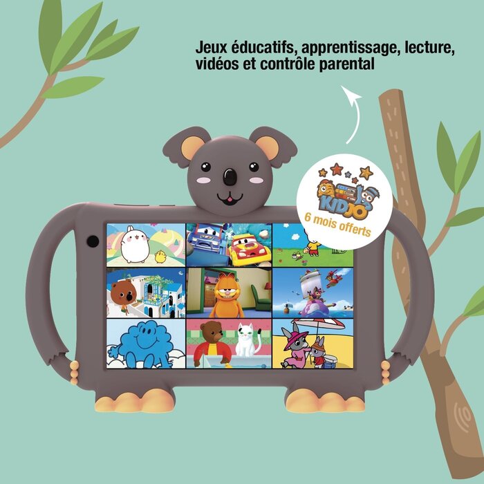 Kinder-Tablet Android 13, 7 Zoll, 32GB - Inkl. Schutzhülle - Bis zu 40% Rabatt