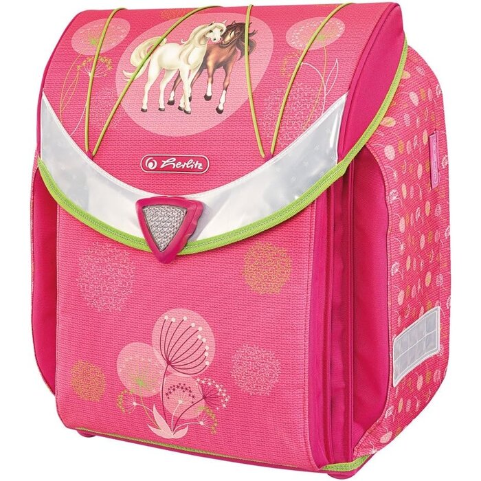 Schulranzen-Set Pferde Rosa - Ergonomisch & Komplett - bis zu 37% sparen