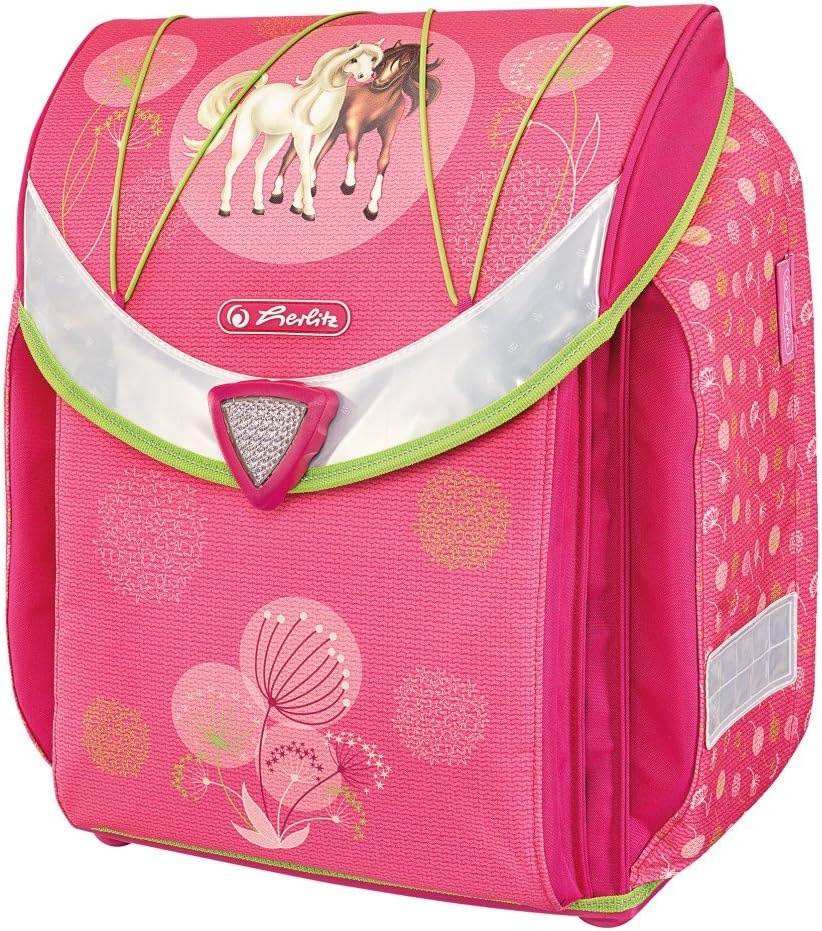Schulranzen-Set Pferde Rosa - Ergonomisch & Komplett - bis zu 37% sparen