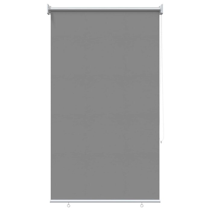 Vidaxl Wetterfestes Außenrollo 100 x 230 cm - Lichtgrau - Bis zu 37% Rabatt