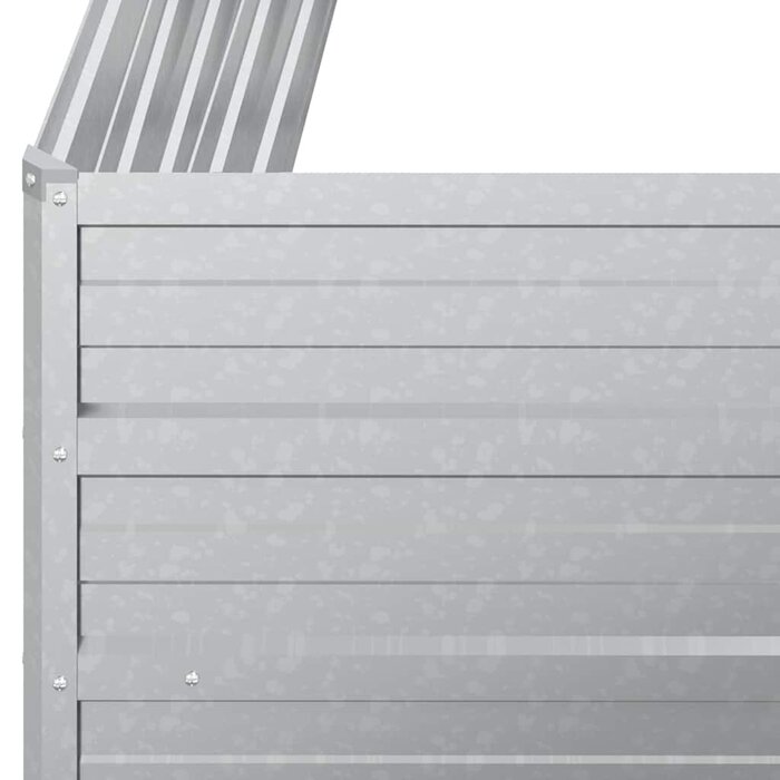Vidaxl Hochbeet 100x40x45 cm verzinkter Stahl - Silber | Bis zu 38% Rabatt