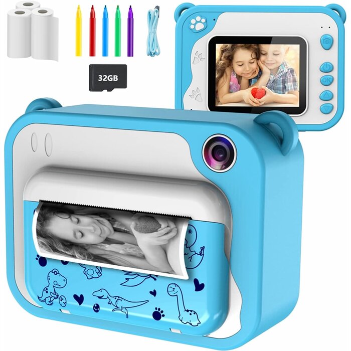 Sofortbildkamera für Kinder mit 12MP & Zubehör - Sparen Sie bis zu 40%