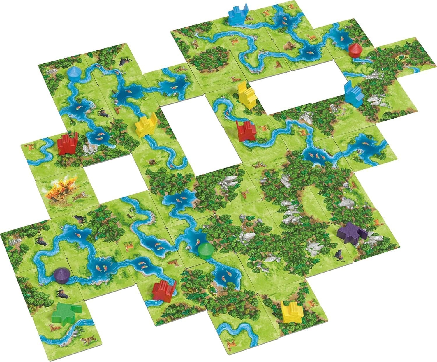 Strategisches Legespiel Carcassonne Jäger und Sammler - bis zu 38% sparen