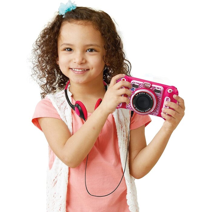 Vtech Kinder Digitalkamera mit Zubehör - Rosa - Jetzt bis zu 40% günstiger