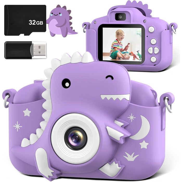 Digitale Kinderkamera: 20MP, HD-Video, 8x Zoom - Jetzt bis zu 38% sparen