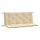 Gartenbankauflagen 2er-Set 120x50x7cm Beige - bis zu 40% günstiger