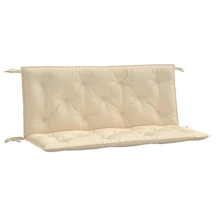 Vidaxl Gartenbankauflagen 2er-Set 120x50x7cm Beige - bis zu 40% günstiger