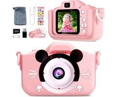 Kinder-Digitalkamera 1080p Rosa - bis zu 43% Rabatt