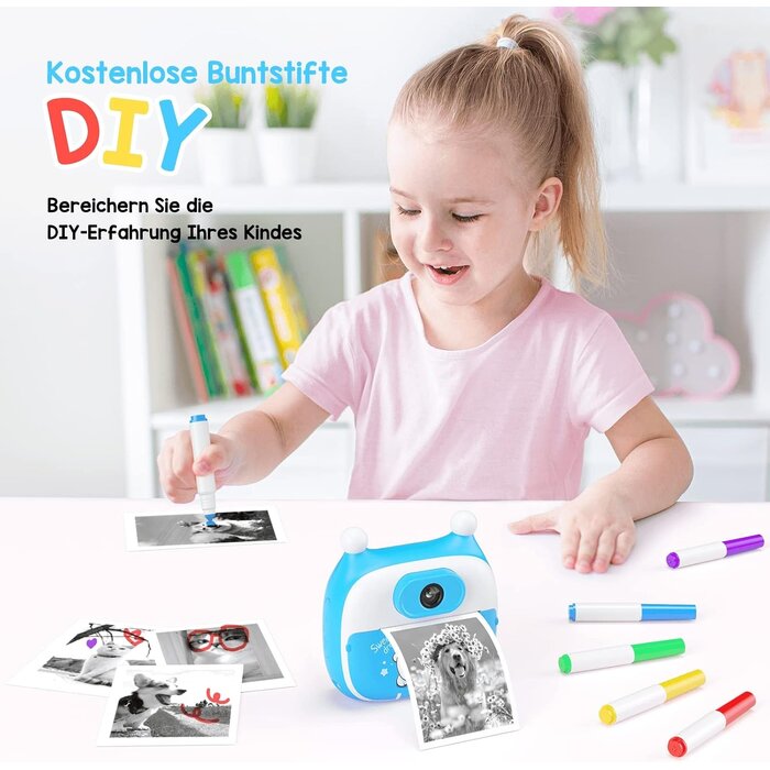Sofortbildkamera für Kinder: 26MP Dual-Objektiv & Zubehör - bis zu 39% sparen