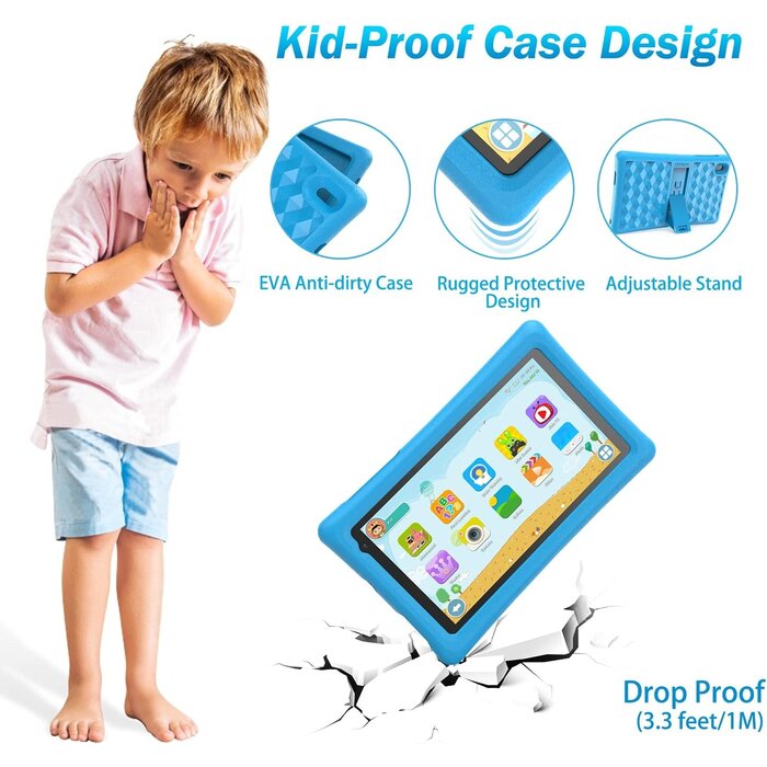 Kinder-Tablet 7 Zoll HD Android - Bis zu 41% Rabatt im Outlet
