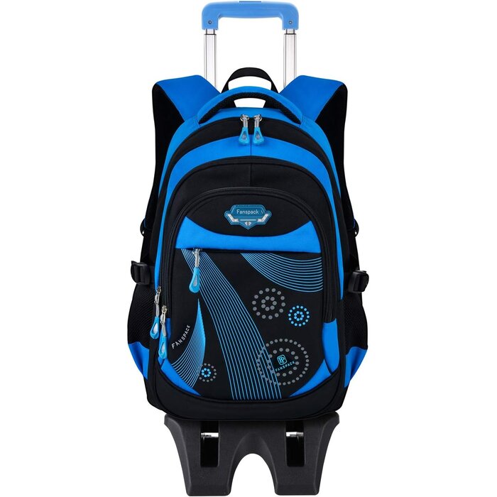 Schulrucksack mit 6-Rad-System - 2-in-1 Trolley für Kinder bis zu 39% Rabatt