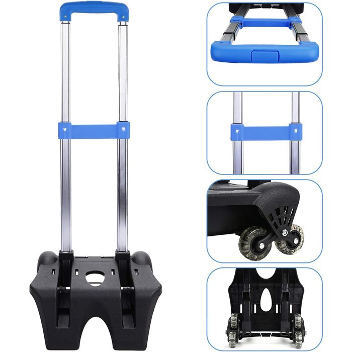 Schulrucksack mit 6-Rad-System - 2-in-1 Trolley - bis zu 39% Rabatt