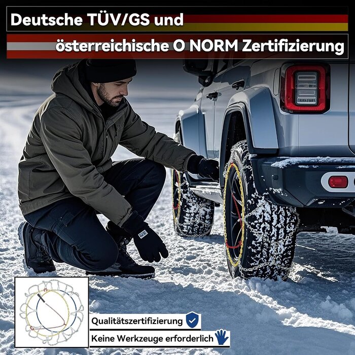 Schneeketten KNS 110 für Wohnmobile & Transporter - bis zu 38% Rabatt