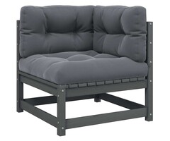 Vidaxl Garten-Ecksofa aus Kiefernholz mit Kissen - Outlet bis zu 36% Rabatt