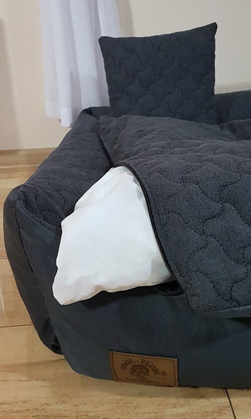 Viking Choice Großes Hundebett Anthrazit 120x90 cm - Jetzt bis zu 34% günstiger