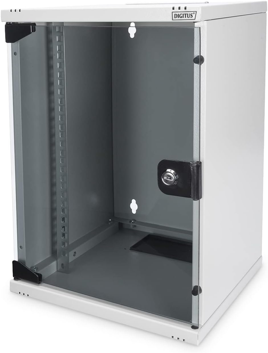 Amazon 10 Zoll Netzwerkschrank 6HE - Wandmontage - Schwarz - bis zu 34% Rabatt