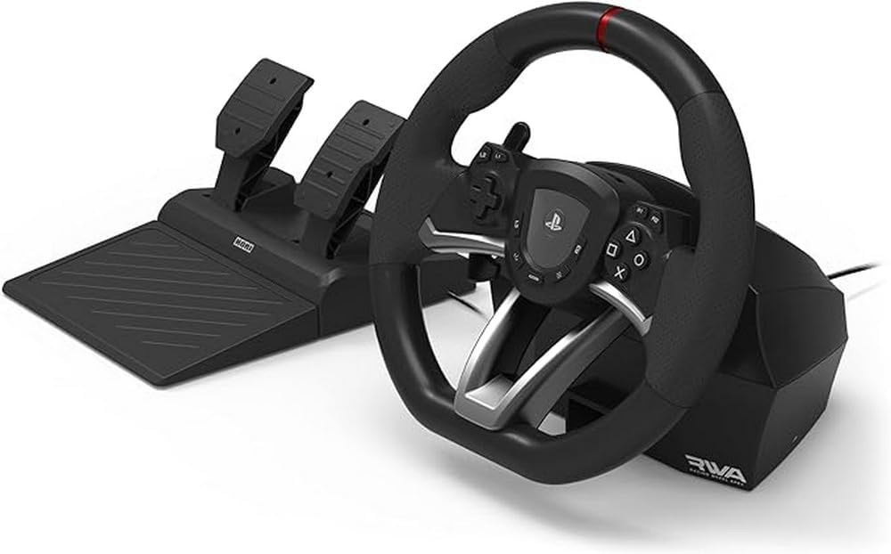 Amazon Gaming-Lenkrad mit Pedalen für PC, PS4 & PS5 - bis zu 34% günstiger