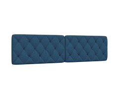 Vidaxl Stilvolles Kopfkissen 200 cm für Betthaupt - Blau - bis zu 34% Rabatt