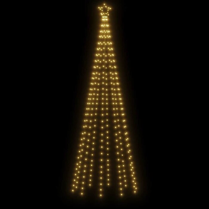 Vidaxl LED-Kegel-Weihnachtsbaum 300 cm, 310 LEDs, warmweiß - bis zu 34% günstiger