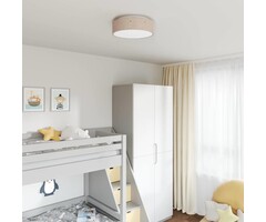 Vidaxl Moderne Deckenleuchte in Taupe, Stoff, 38 x 13,5 cm - Jetzt bis zu 33% sparen