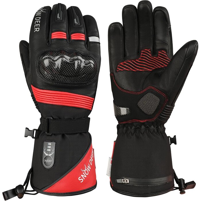 Beheizbare Motorradhandschuhe Ziegenleder - bis zu 35% Rabatt