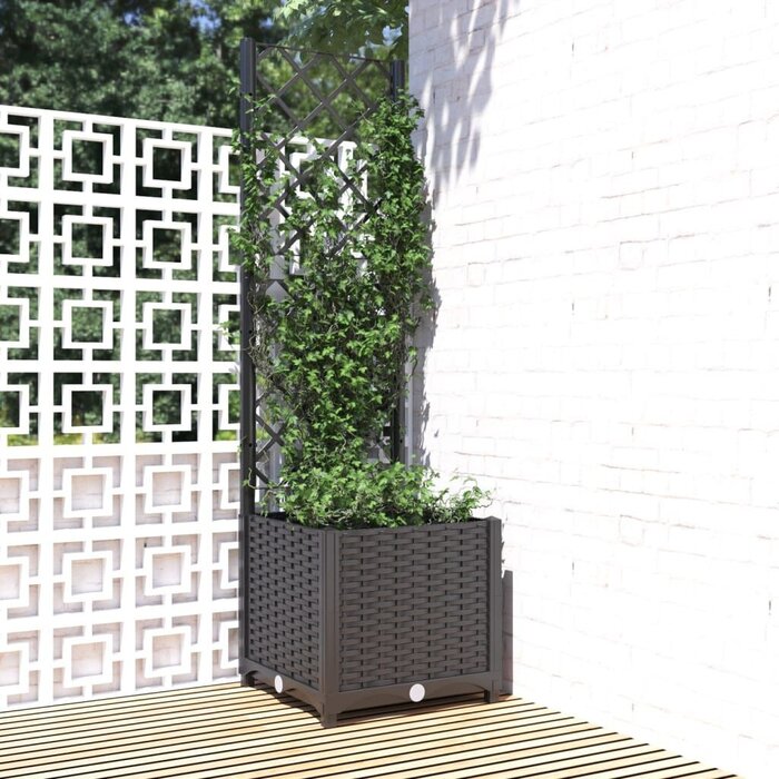 Vidaxl Pflanzkasten mit Rankgitter 40x40x136cm - Outlet-Angebot bis zu 39% sparen