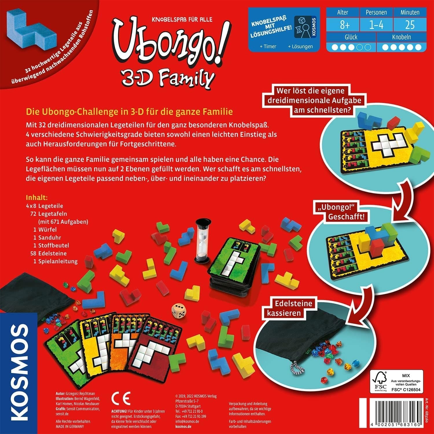 3D-Legespiel für die ganze Familie - Jetzt bis zu 38% günstiger sichern!