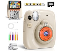 Digitale Sofortbildkamera für Kinder - 48MP - Khaki - bis zu 45% sparen