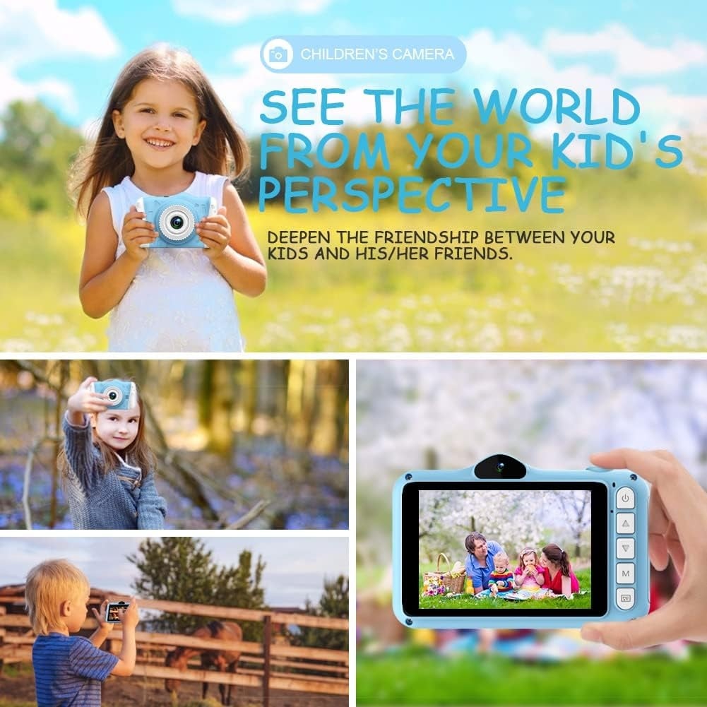 Digitale Kinderkamera 3,5 Zoll, 1080P, 32GB - Jetzt bis zu 39% Rabatt