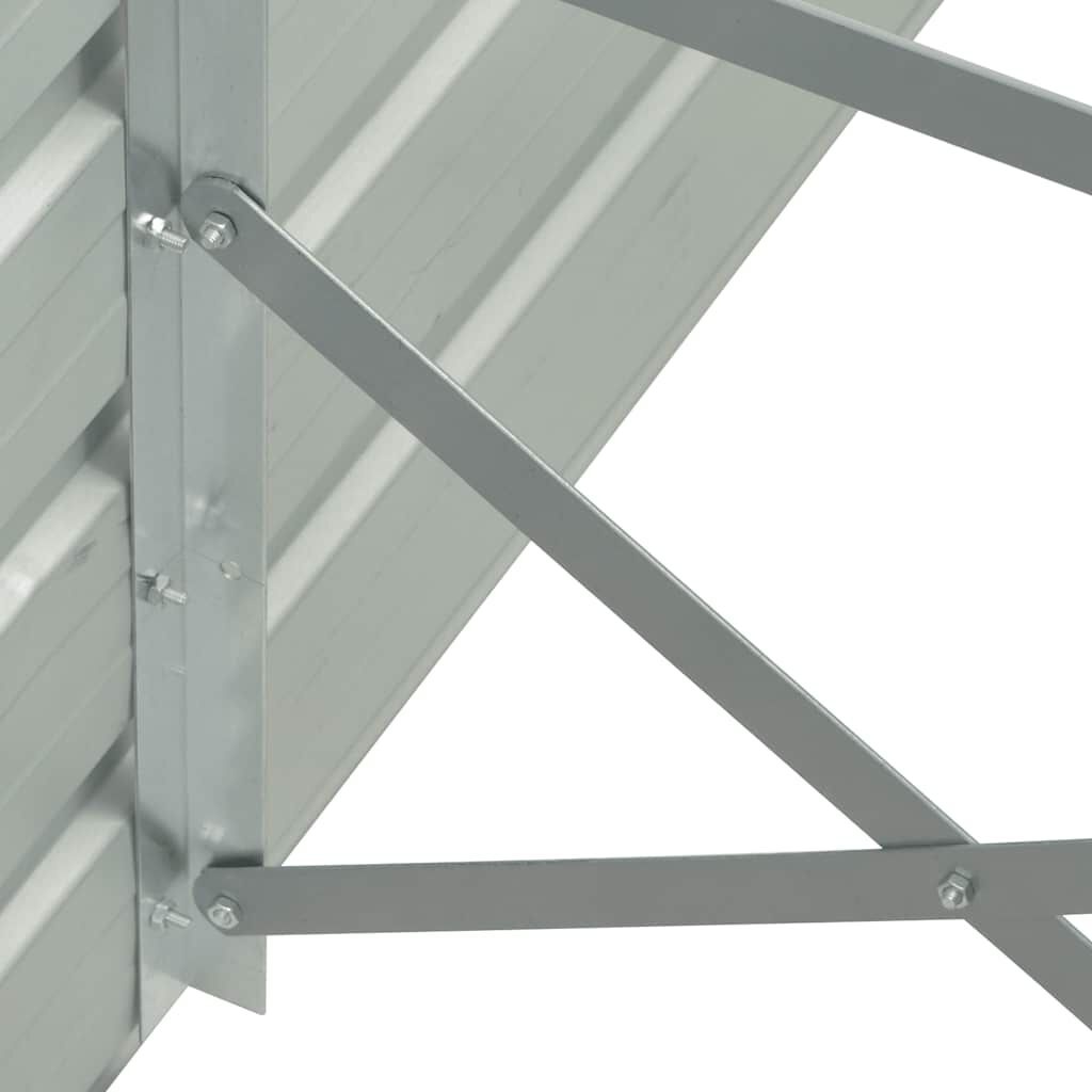 Vidaxl Stabiles Hochbeet 100x40x77 cm, verzinkter Stahl, Anthrazit - bis zu 40% sparen