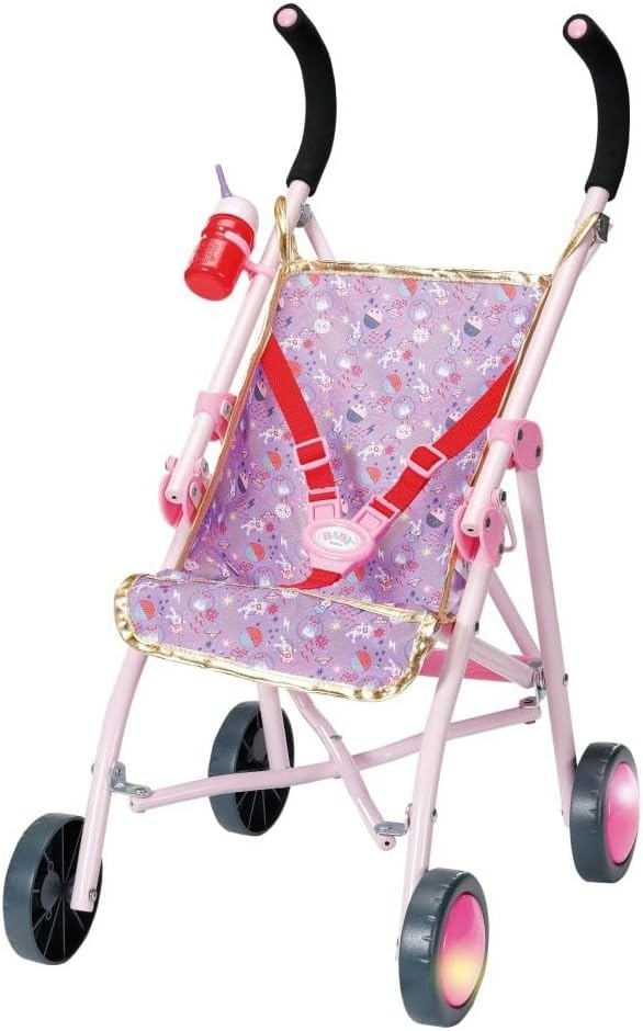 Baby Born Puppenbuggy Weltraum-Design mit LED-Rädern - Jetzt bis zu 39% Rabatt sparen