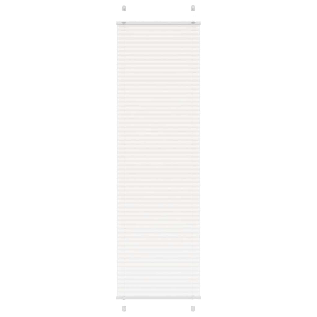 Vidaxl Plisseerollo 55x200 cm - Weiß, lichtdurchlässig - Outlet bis zu 39% Rabatt
