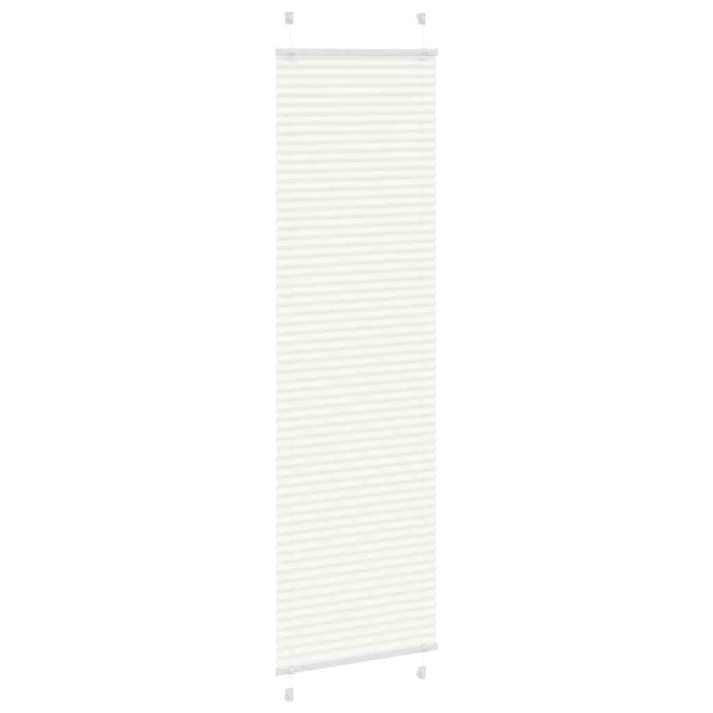 Vidaxl Plisseerollo 55x200 cm - Weiß, lichtdurchlässig - Outlet bis zu 39% Rabatt