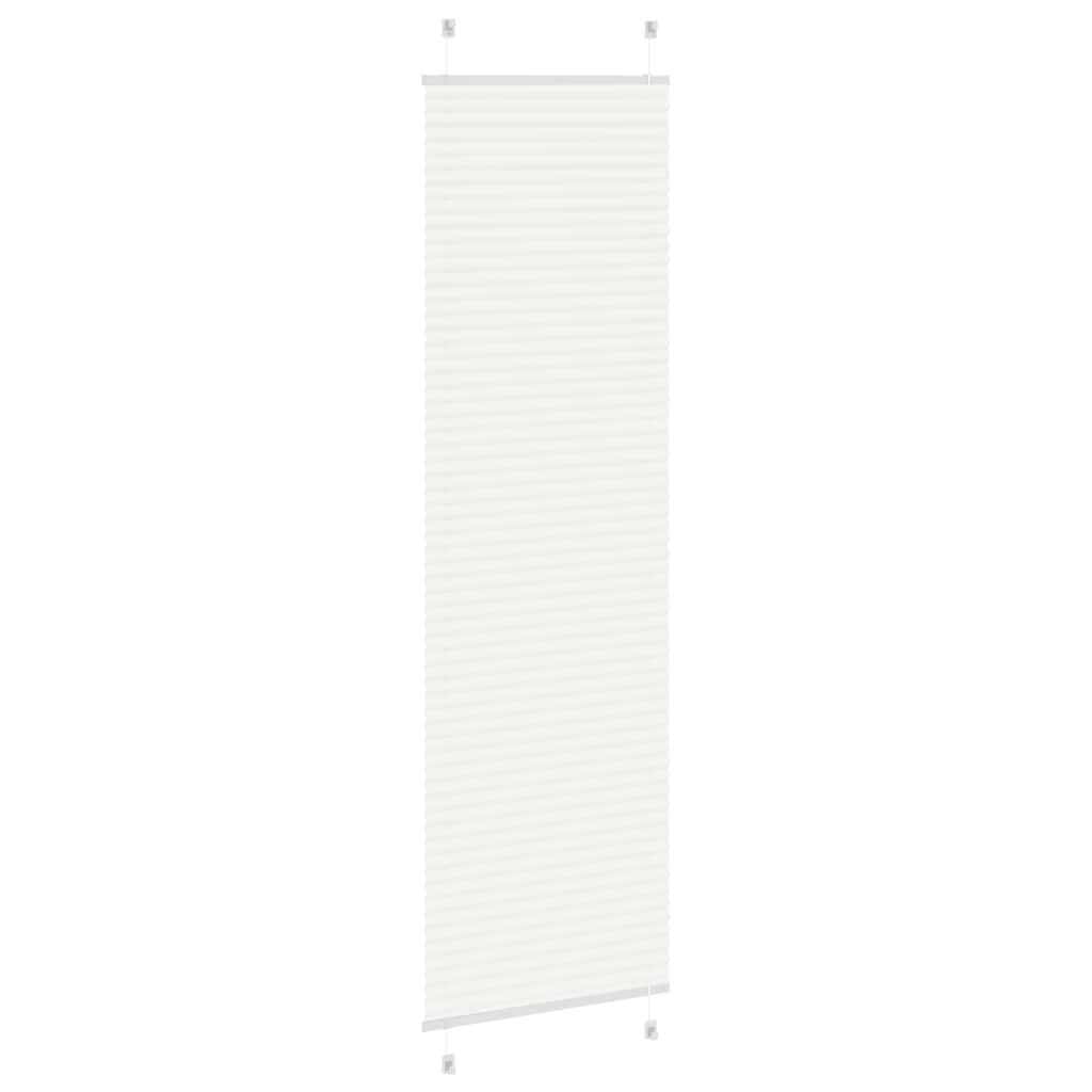 Vidaxl Plisseerollo 55x200 cm - Weiß, lichtdurchlässig - Outlet bis zu 39% Rabatt