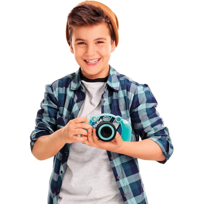 Lexibook Digitale Kinderkamera 4-in-1 - HD, MP3 & Spiele - Blau, bis zu 39% Rabatt