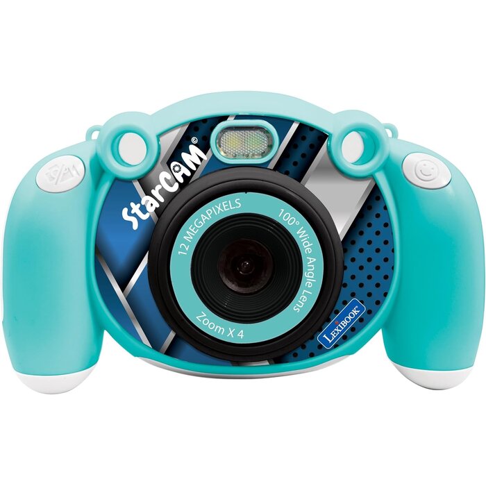 Lexibook Digitale Kinderkamera 4-in-1 - HD, MP3 & Spiele - Blau, bis zu 39% Rabatt