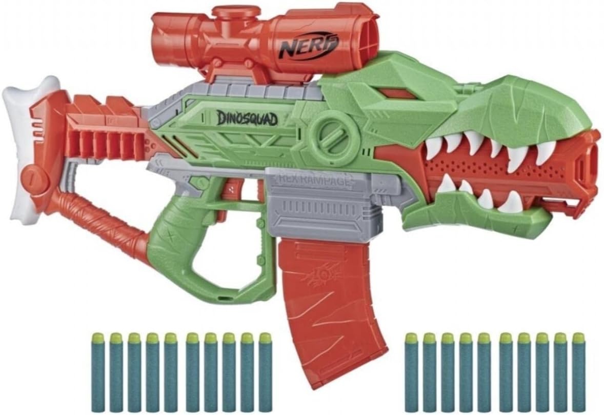 Dino-Blaster mit 10-Dart-Magazin - jetzt bis zu 38% Rabatt sichern