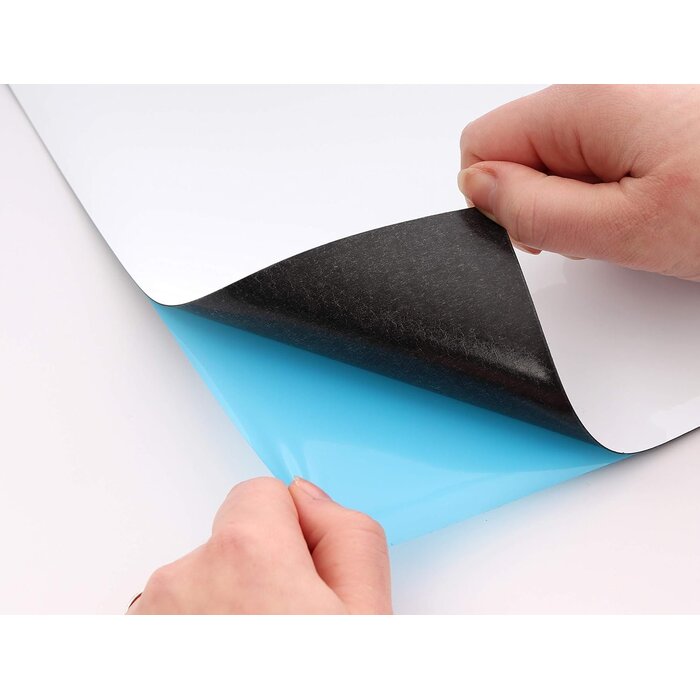 Magnetische Whiteboard-Folie 100x50cm selbstklebend - bis zu 32% günstiger