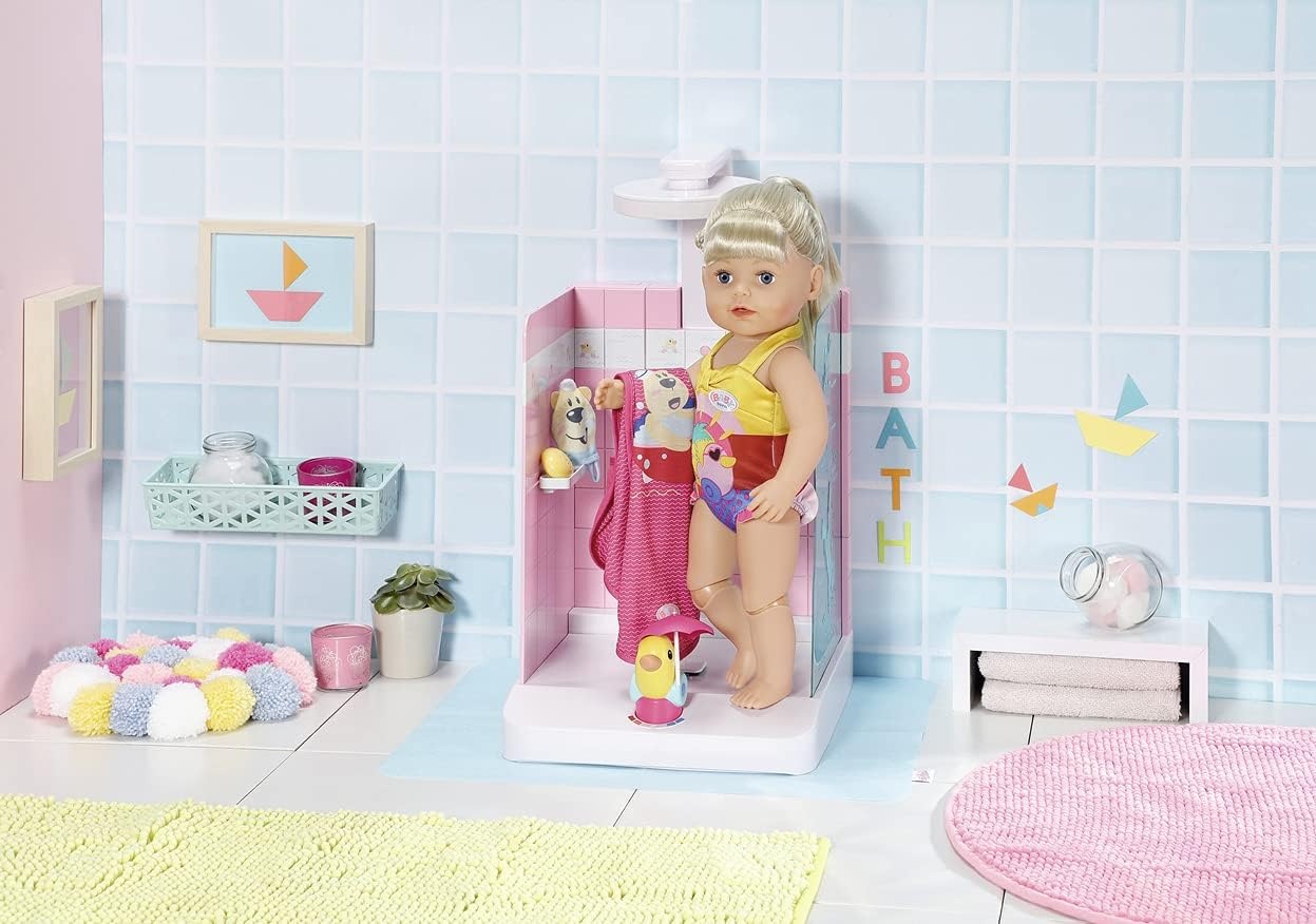 Baby Born Interaktive Puppendusche für 36-43 cm Puppen - jetzt bis zu 39% sparen!