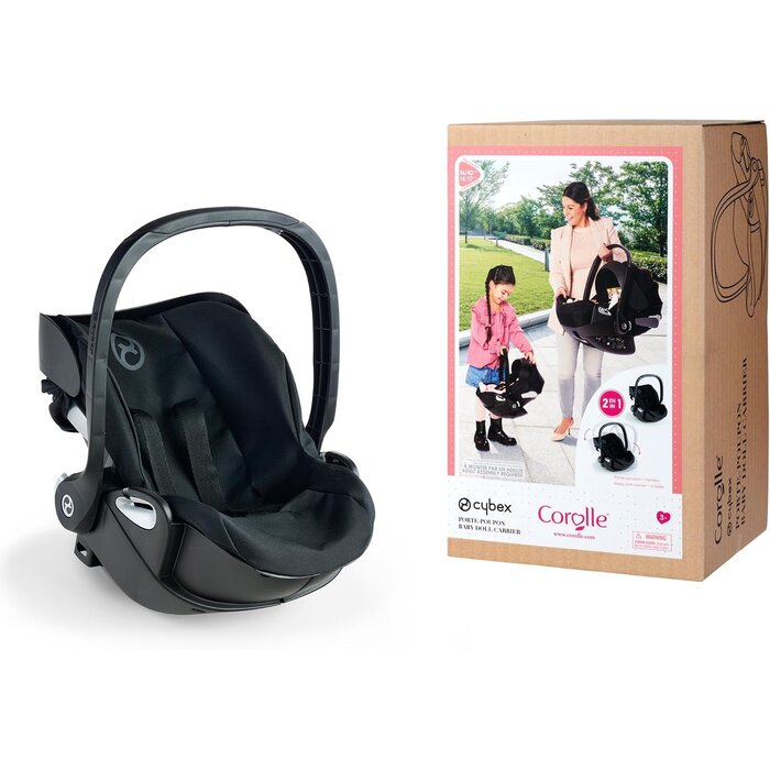 Puppentrage 2-in-1 für 36-42 cm Puppen - Schwarz - bis zu 40% günstiger