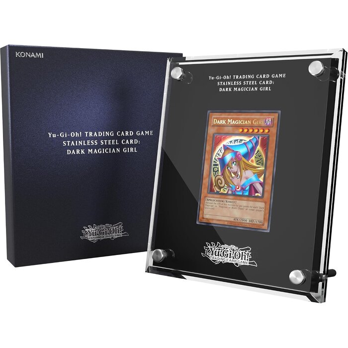 Dark Magician Girl Edelstahl-Sammelkarte - Exklusiv & einzeln nummeriert, bis 41%
