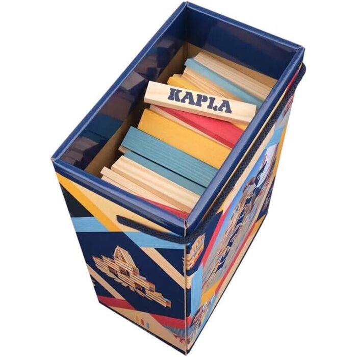 200er Holz-Bauklötze Set für Kinder - Bunt & Kreativ - bis zu 40% Rabatt
