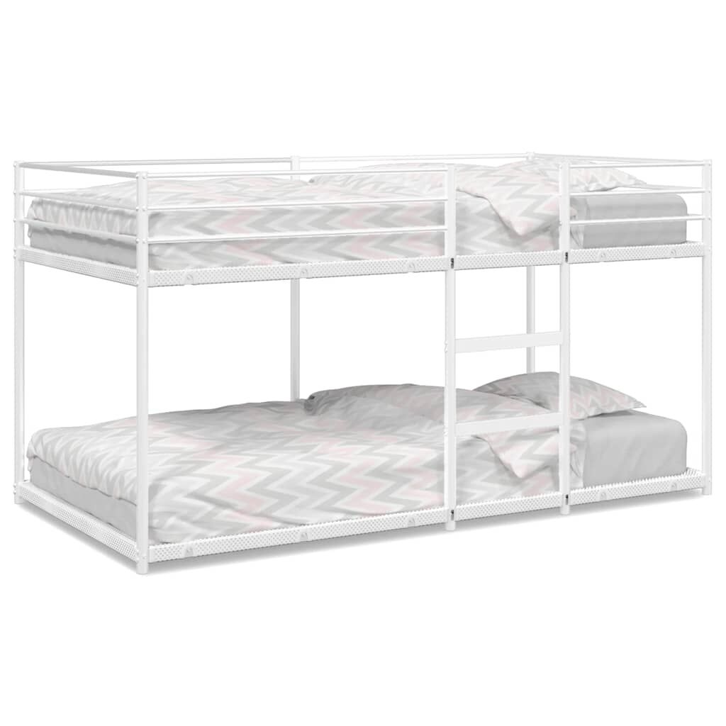 Vidaxl Stabiles Etagenbett 90x200 cm Weiß - Platzsparend & bis zu 41% günstiger