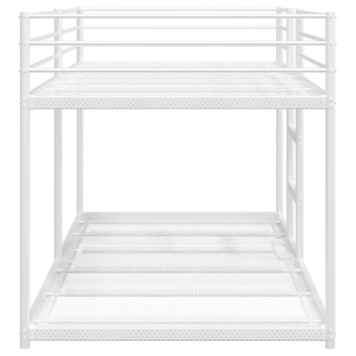 Vidaxl Stabiles Etagenbett 90x200 cm Weiß - Platzsparend & bis zu 41% günstiger
