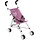 Puppenbuggy in Jeans-Optik Pink - bis zu 36% Rabatt
